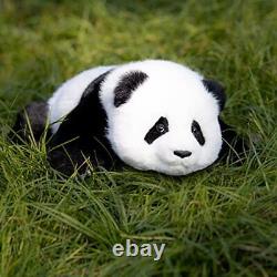 Weighted Stuffed Animals, 4LB Weighted, Realistic Handmade Stuffed Panda Lying