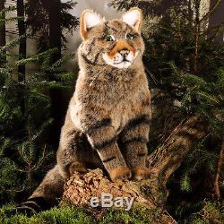 Wildcat exquisite & collectable soft toy by Kosen / Kösen 33cm 6560