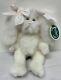 With Tags! Bearington Collection Puff White Bunny Rabbit Plush Stuffed Animal 4507