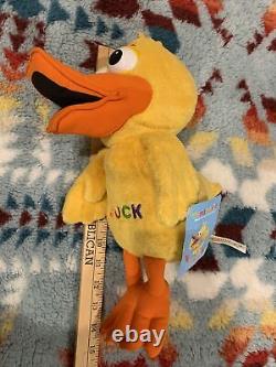 Word World Duck Friend Plush Toy Yellow Learning Stuffed Animal 14 PBS Kids