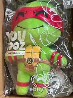 YOUTOOZ Limited. TMNT. Set of (4) NINJA Turtle CHIBI 9 in Plush. Ships Free