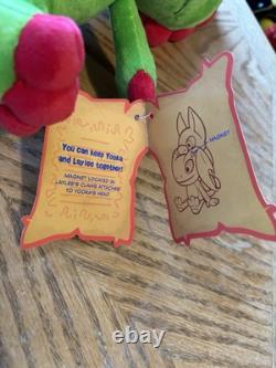 Yooka-Laylee Plush Fangamer Set with Magnetic Head Claws 9? & 5? Tall with Tags