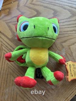 Yooka-Laylee Plush Fangamer Set with Magnetic Head Claws 9? & 5? Tall with Tags