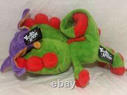 Yooka-Laylee Plush Set Magnetic Head Claws 9? & 5? Tall Official Fangamer Rare